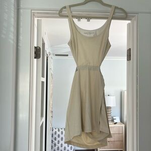 Outdoor Voices Bone Color Court Dress